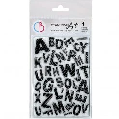 Newly Added Products! Baby Alphabet Clear Stamp 4x6 By Ciao Bella Stamping Art