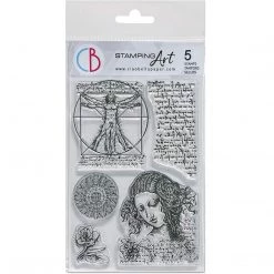 Codex Leonardo Clear Stamp 4x6 By Ciao Bella Stamping Art Newly Added Products!