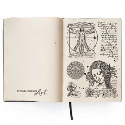 Codex Leonardo Clear Stamp 4x6 By Ciao Bella Stamping Art Newly Added Products!