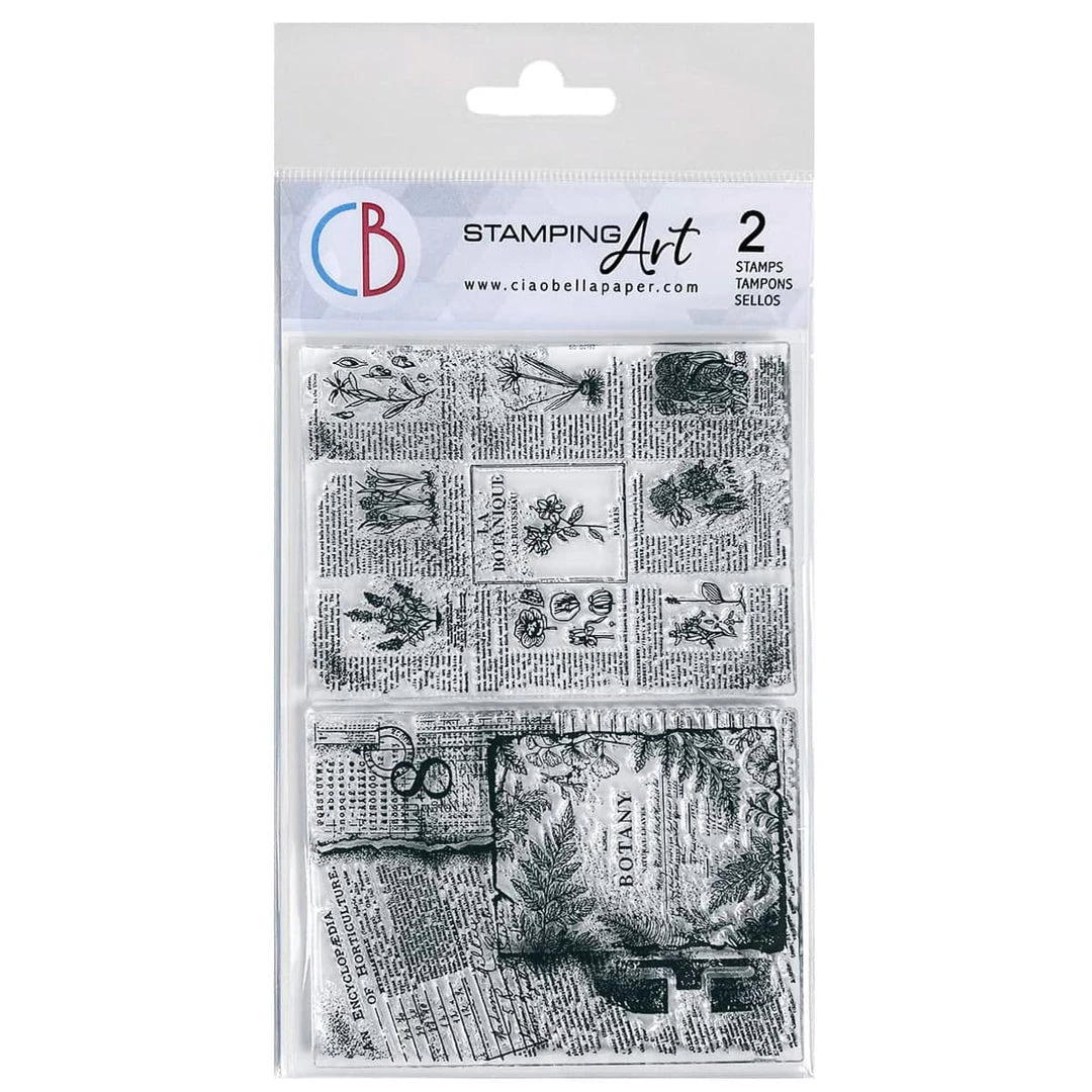 Newly Added Products! Botanical Horticulture Clear Stamp 4x6 By Ciao Bella Stamping Art 4 Newly Added Products! Botanical Horticulture Clear Stamp 4x6 By Ciao Bella Stamping Art