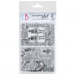 Human & Nature Clear Stamp 4x6 By Ciao Bella Stamping Art Fall / Halloween