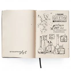 Newly Added Products! Chemical Reaction Clear Stamp 4x6 By Ciao Bella Stamping Art