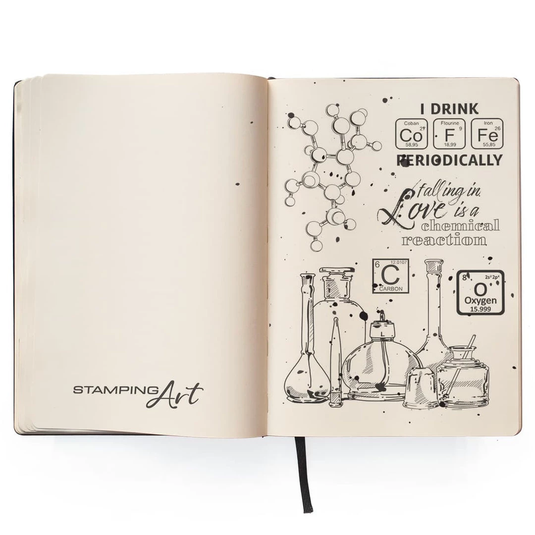 Newly Added Products! Chemical Reaction Clear Stamp 4x6 By Ciao Bella Stamping Art 3 Newly Added Products! Chemical Reaction Clear Stamp 4x6 By Ciao Bella Stamping Art