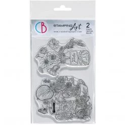 The Et Mon Fleurs Clear Stamp 4x6 By Ciao Bella Stamping Art Newly Added Products!