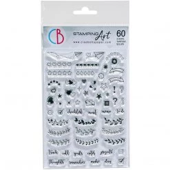 Newly Added Products! Bujo Planner Clear Stamp 4x6 By Ciao Bella Stamping Art