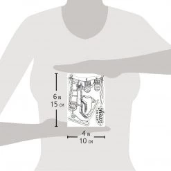 Let's Get Cozy Clear Stamp 4x6 By Ciao Bella Stamping Art Winter / Christmas