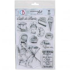 La Boulangerie (The Bakery) - Clear Stamp 6x8 By Ciao Bella Stamping Art