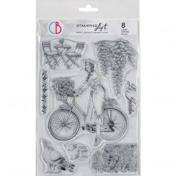 Newly Added Products! Je Suis Ce Que Je Suis (I Am What I Am) - Clear Stamp 6x8 By Ciao Bella Stamping Art