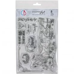 Newly Added Products! The Hare And The Tortoise - Clear Stamp 6x8 By Ciao Bella Stamping Art