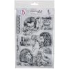 Newly Added Products! The Lion And The Mouse - Clear Stamp 6x8 By Ciao Bella Stamping Art