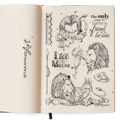 Newly Added Products! The Lion And The Mouse - Clear Stamp 6x8 By Ciao Bella Stamping Art