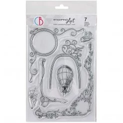 Aesop's Fables Frames - Clear Stamp 6x8 By Ciao Bella Stamping Art Newly Added Products!