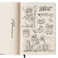 Newly Added Products! The Country Mouse - Clear Stamp 6x8 By Ciao Bella Stamping Art