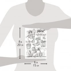 Newly Added Products! The Country Mouse - Clear Stamp 6x8 By Ciao Bella Stamping Art