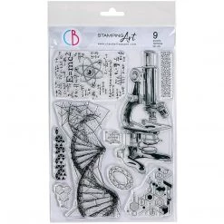 Science - Clear Stamp 6x8 By Ciao Bella Stamping Art Newly Added Products!