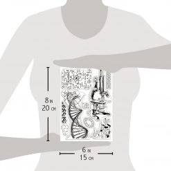 Science - Clear Stamp 6x8 By Ciao Bella Stamping Art Newly Added Products!