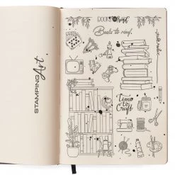 Newly Added Products! BuJo Craft & Hobbies - Clear Stamp 6x8 By Ciao Bella Stamping Art