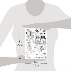 The Gift Of Love - Clear Stamp 6x8 By Ciao Bella Stamping Art Winter / Christmas 7 The Gift Of Love - Clear Stamp 6x8 By Ciao Bella Stamping Art Winter / Christmas