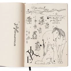 Winter / Christmas Winter Magic - Clear Stamp 6x8 By Ciao Bella Stamping Art