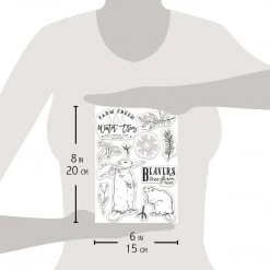 Beavers Tree Farm - Clear Stamp 6x8 By Ciao Bella Stamping Art