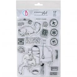 Mail Box - Clear Stamp 6x8 By Ciao Bella Stamping Art Winter / Christmas