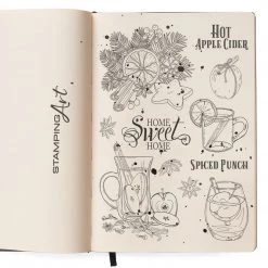 Hot Apple Cider - Clear Stamp 6x8 By Ciao Bella Stamping Art Winter / Christmas