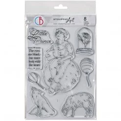 The Little Prince - Clear Stamp 6x8 By Ciao Bella Stamping Art Newly Added Products!
