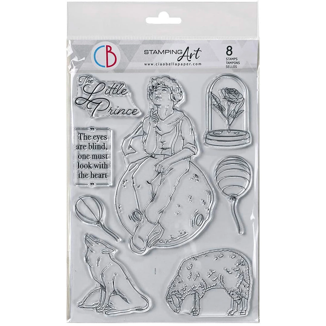 The Little Prince - Clear Stamp 6x8 By Ciao Bella Stamping Art Newly Added Products! 3 The Little Prince - Clear Stamp 6x8 By Ciao Bella Stamping Art Newly Added Products!