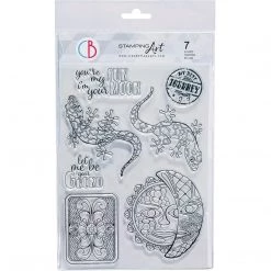 Journey To Mexico - Clear Stamp 6x8 By Ciao Bella Stamping Art