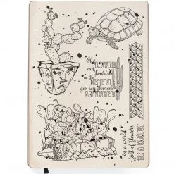 Garden In The Desert - Clear Stamp 6x8 By Ciao Bella Stamping Art Newly Added Products!