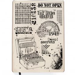 Enigma - Clear Stamp 6x8 By Ciao Bella Stamping Art