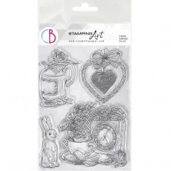 Spring Time - Clear Stamp 6x8 By Ciao Bella Stamping Art 6x8 Stamps A5