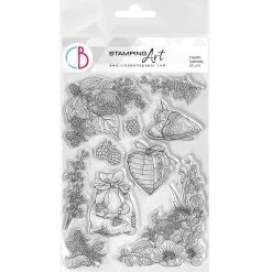 6x8 Stamps A5 Blackberries - Clear Stamp 6x8 By Ciao Bella Stamping Art