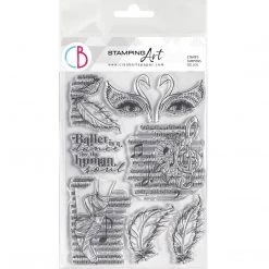 Newly Added Products! Black Swan - Clear Stamp 6x8 By Ciao Bella Stamping Art