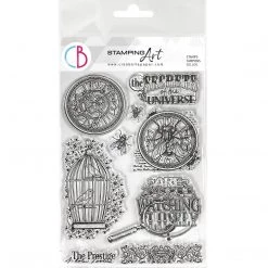 Are You Watching Closely? - Clear Stamp 6x8 By Ciao Bella Stamping Art Newly Added Products!