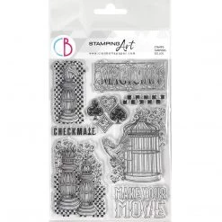 Make Your Move - Clear Stamp 6x8 By Ciao Bella Stamping Art