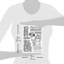 Make Your Move - Clear Stamp 6x8 By Ciao Bella Stamping Art 7 Make Your Move - Clear Stamp 6x8 By Ciao Bella Stamping Art