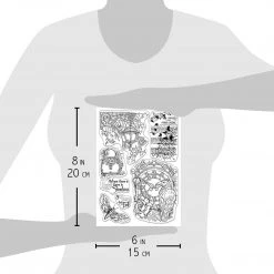 Newly Added Products! The Raven - Clear Stamp 6x8 By Ciao Bella Stamping Art