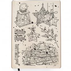 Winter / Christmas Winter Chill - Clear Stamp 6x8 By Ciao Bella Stamping Art