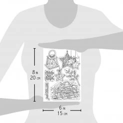 Winter / Christmas Winter Chill - Clear Stamp 6x8 By Ciao Bella Stamping Art