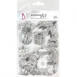 Winter Cocoa - Clear Stamp 6x8 By Ciao Bella Stamping Art