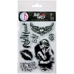 Urban Kiss Bad Girls Clear Stamp 4x6 By Ciao Bella Stamping Art