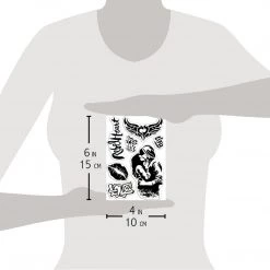 Urban Kiss Bad Girls Clear Stamp 4x6 By Ciao Bella Stamping Art