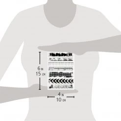 Newly Added Products! Urban Borders Bad Girls Clear Stamp 4x6 By Ciao Bella Stamping Art