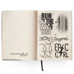 Epic Girl Bad Girls Clear Stamp 4x6 By Ciao Bella Stamping Art