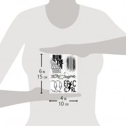 Epic Girl Bad Girls Clear Stamp 4x6 By Ciao Bella Stamping Art