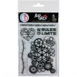 No Rules No Limits Bad Girls Clear Stamp 4x6 By Ciao Bella Stamping Art Newly Added Products!