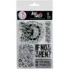 If Not Now When Bad Girls Clear Stamp 4x6 By Ciao Bella Stamping Art