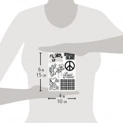 Newly Added Products! 70's Bad Girls Clear Stamp 4x6 By Ciao Bella Stamping Art