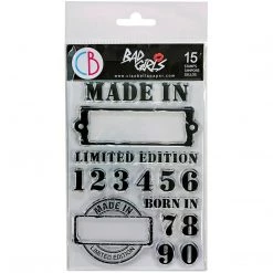 Limited Edition Bad Girls Clear Stamp 4x6 By Ciao Bella Stamping Art